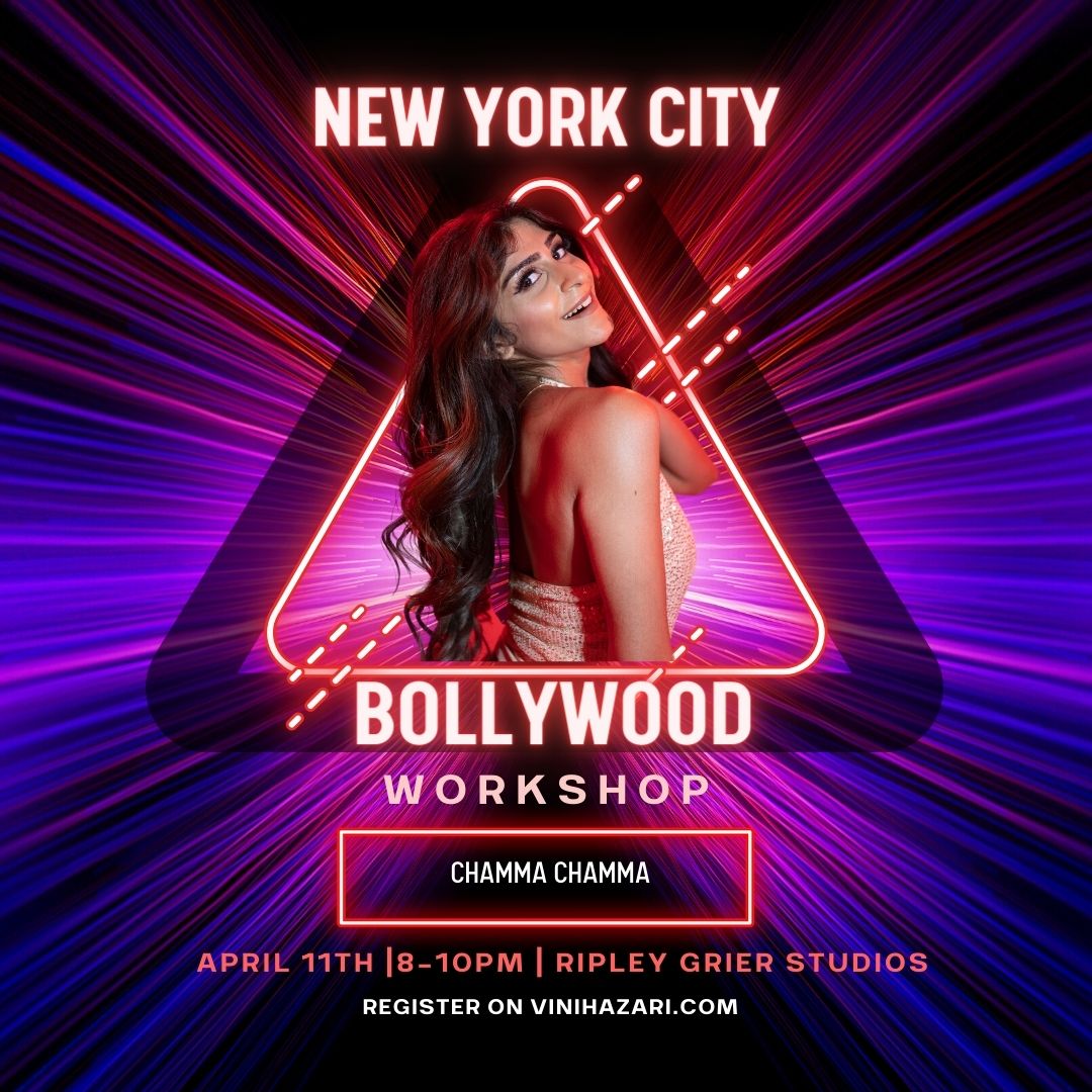 NYC Bollywood Chamma Chamma April 11