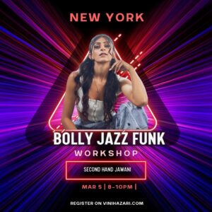 SECOND HAND JAWANI NEW YORK Bolly Jazz Funk March 5