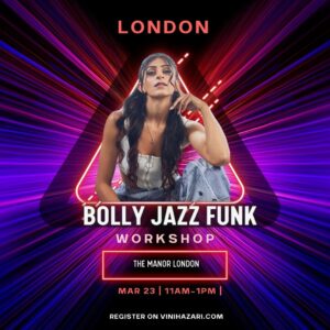 LONDON: Bolly Jazz Funk March 23 11AM-1PM