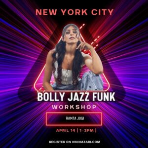 RAMTA JOGI NEW YORK Bolly Jazz Funk April 14