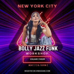 Asalaam e Ishqum NEW YORK Bolly Jazz Funk May 7