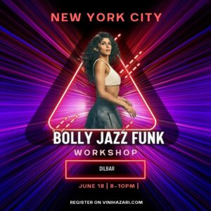 DILBAR NEW YORK Bolly Jazz Funk JUNE 18 8-10PM