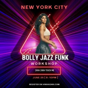 ZARA ZARA NEW YORK Bolly Jazz Funk JUNE 25 8-10PM