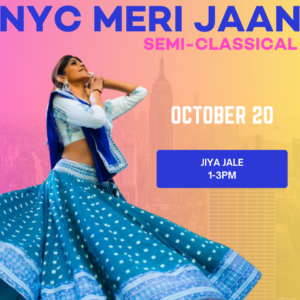 10/20 JIYA JALE NEW YORK Semi-Classical