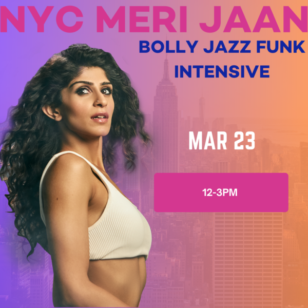 03/23 Bolly Jazz Funk Intensive 12-3PM