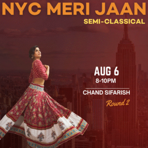 08/06 Chand Sifarish | Semi-Classical | Letters to The Moon Themed | 8-10pm
