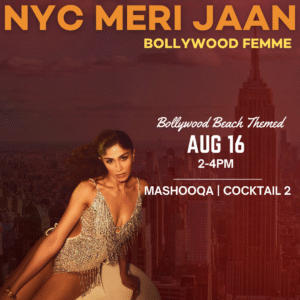 08/16 Mashooqa Cocktail 2 | Bollywood Femme | Beach Themed | 2-4pm