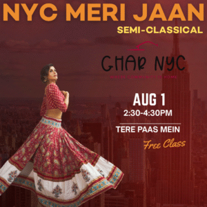 08/01 Tere Paas Mein | Semi-Classical | 2:30-4:30pm